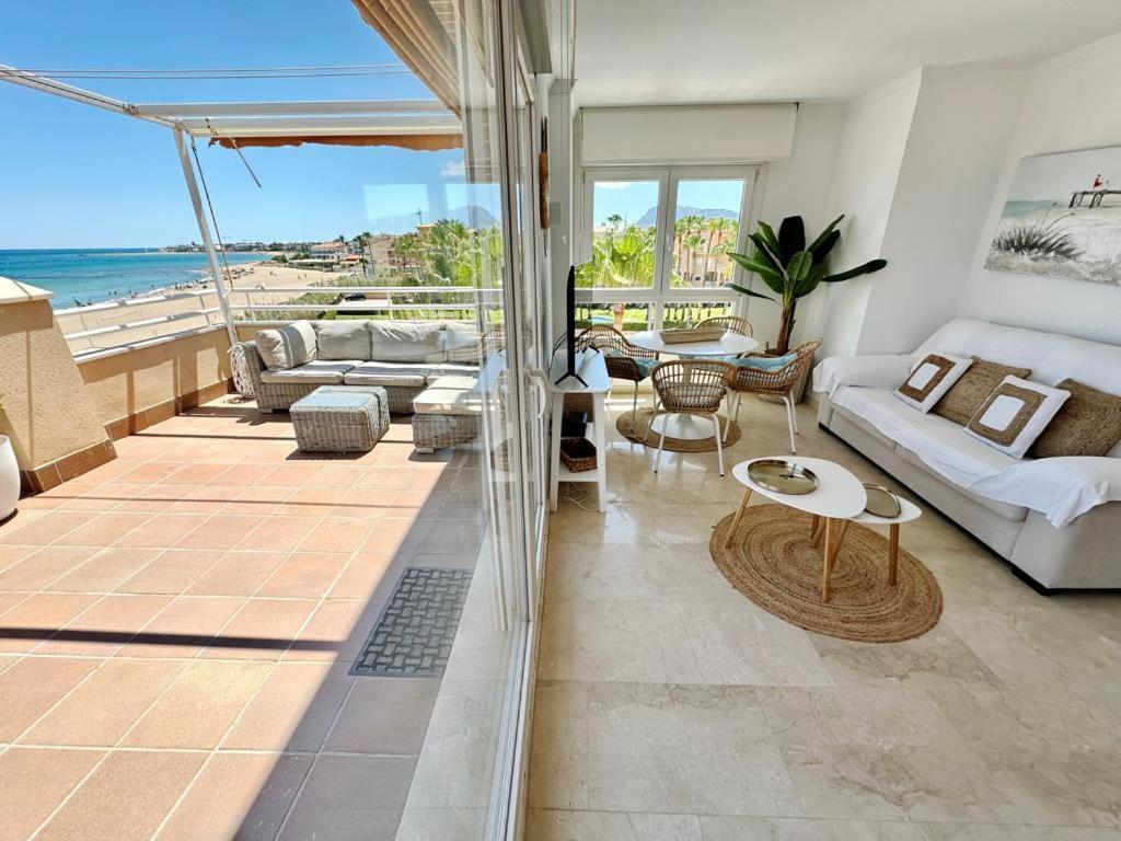 Atico Frontal Al Mar Con Piscina Privada By Homeprive เดเนีย ภายนอก รูปภาพ